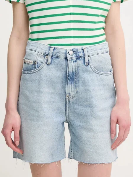 Jeans kratke hlače Calvin Klein Jeans modra