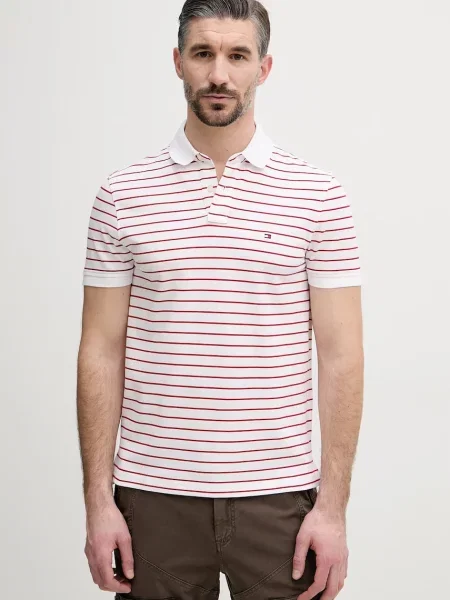 Koszulka Tommy Hilfiger czerwona