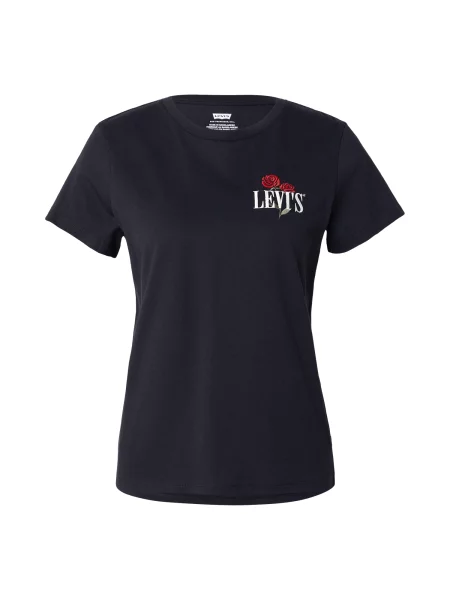 LEVI'S ® Tricou The Perfect kaki / roșu intens / negru alb