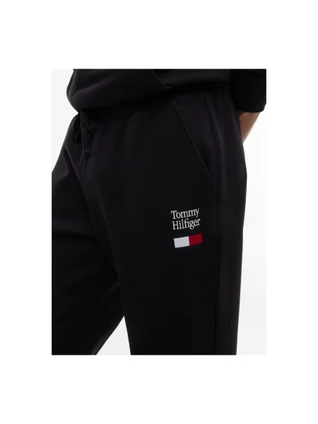 Pantaloni Tommy Hilfiger negru