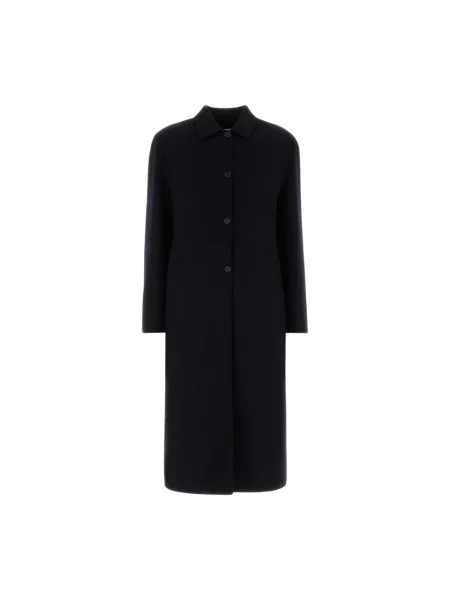 Płaszcz Jil Sander z kaszmiru czarny