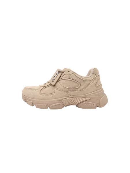Sneakerși Guess bej