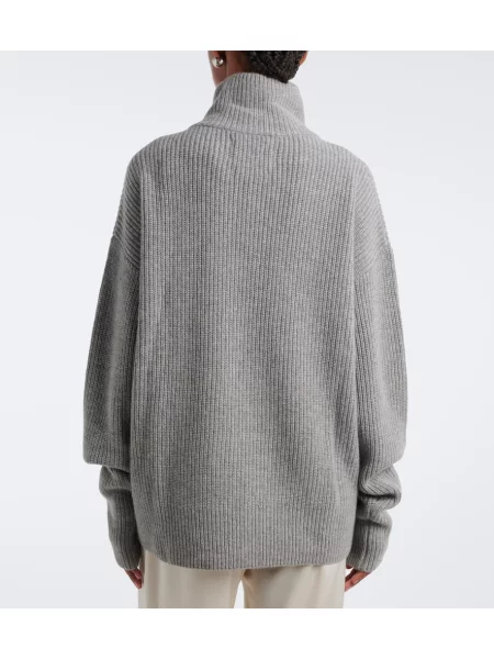 Geacă Extreme Cashmere din cașmir gri