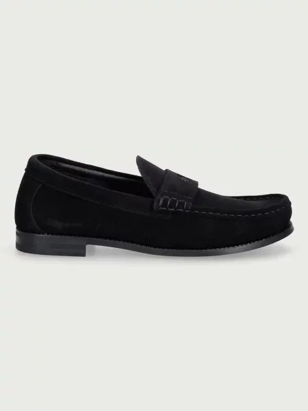 Filling Pieces μοκασίνια Ανδρικά σουέτ μαύρο