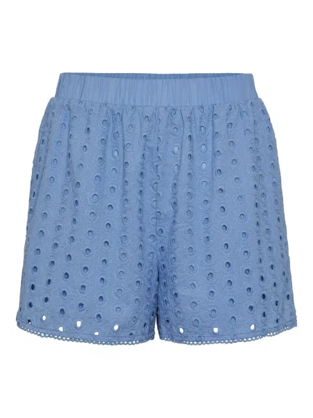 PIECES Pantaloni deschis albastru