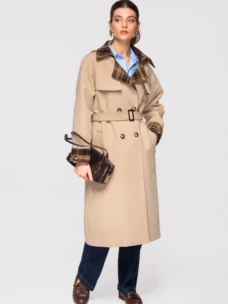 Palton Edoti albastru