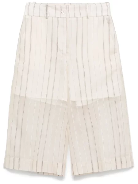 Pantaloni scurți Peserico cu dungi
