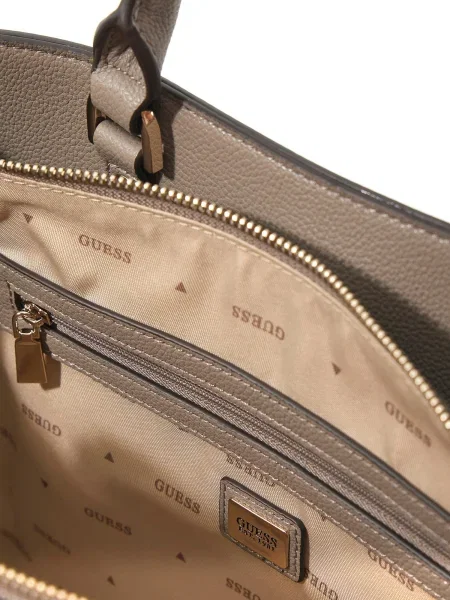 GUESS Poșete Meridian II gri taupe bej