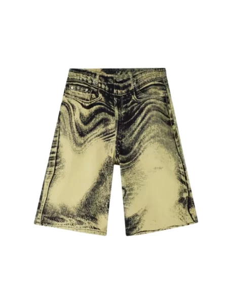 Szorty jeansowe Camper żółte