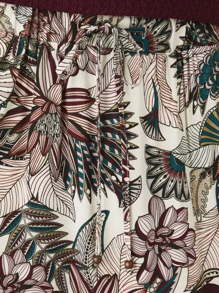 Medicine spódnica multicolor mini rozkloszowana