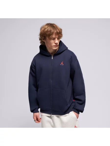 Jordan Bluza Rozpinana Z Kapturem M J Brk St Fz Bb granatowa