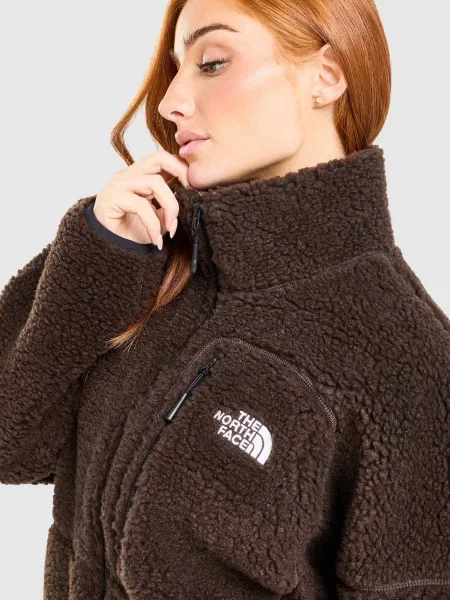 The North Face Polar W Hanagita Zip brązowa
