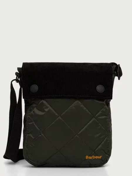 Barbour geantă mică verde