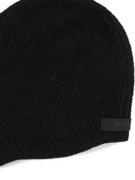 Căciulă Jacquemus tricotate negru
