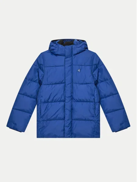 Calvin Klein Jeans Geacă de iarnă Essential albastru