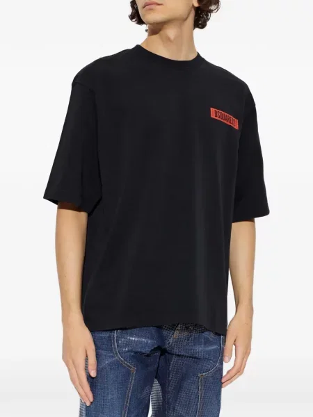 Tricou Dsquared2 cu imagine negru