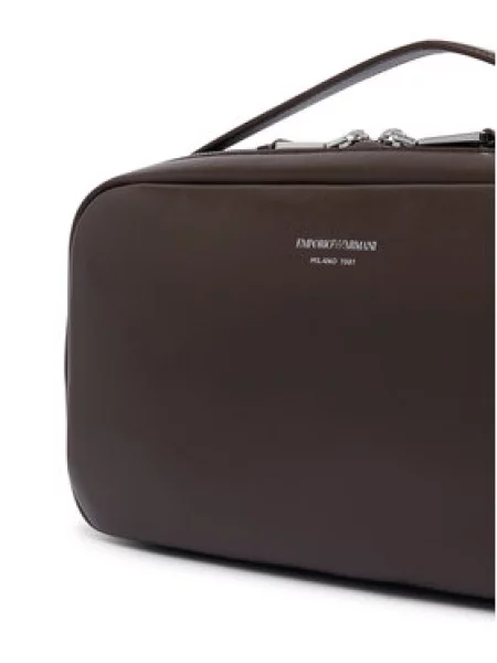 Torbica Emporio Armani Siva smeđa