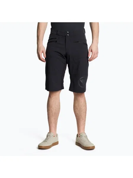 Pantaloni scurți de ciclism pentru bărbați Endura Singletrack II Short black negru
