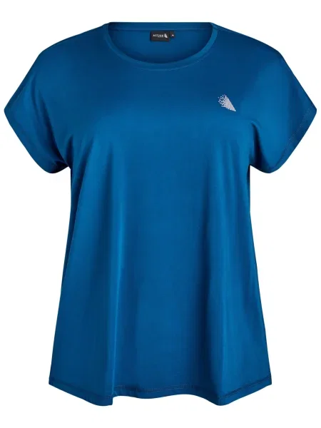 Zizzi Tricou ABASIC albastru alb