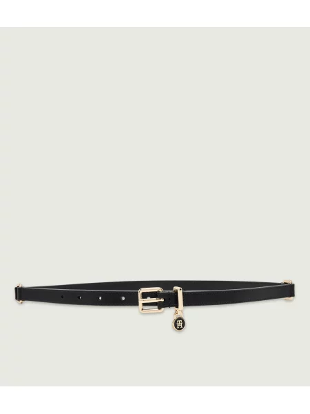 Tommy Hilfiger Curea de piele American Icon negru