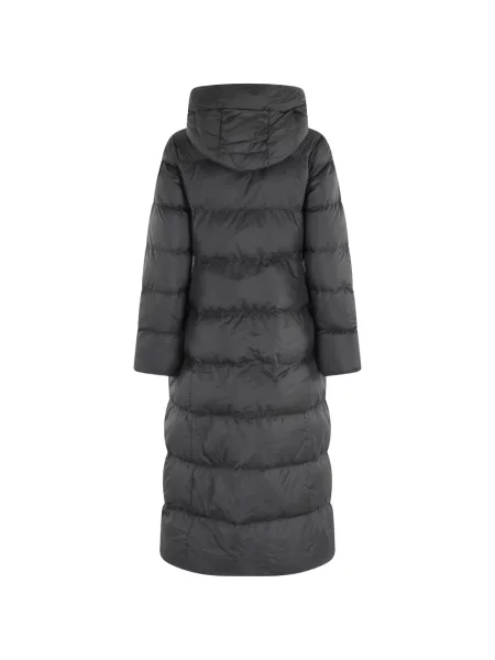 Palton Canada Goose cu glugă negru