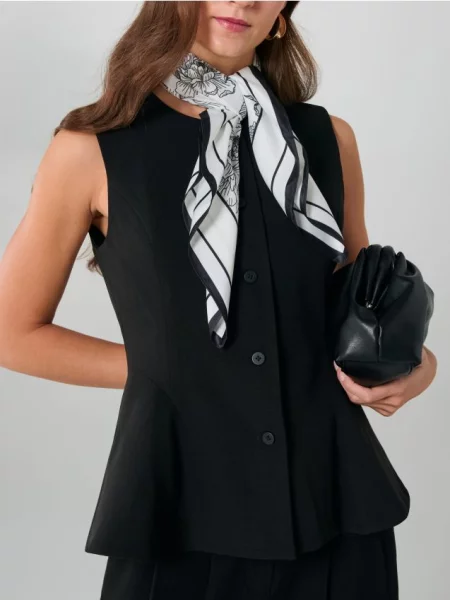 Хустка З Візерунком кремовий