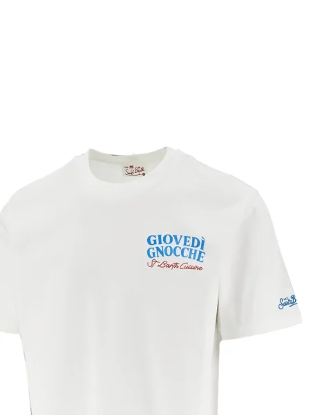 Tricou Mc2 Saint Barth cu imagine alb