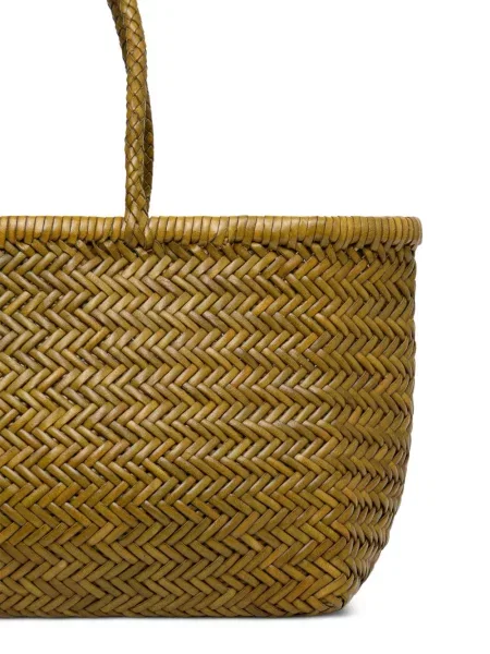 Geantă shopper Dragon Diffusion din piele verde