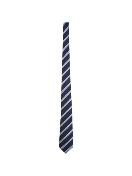 Cravată Giorgio Armani cu dungi albastru