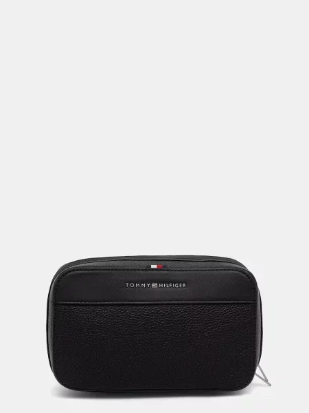 Geantă pentru cosmetice Tommy Hilfiger Th Central Washbag negru