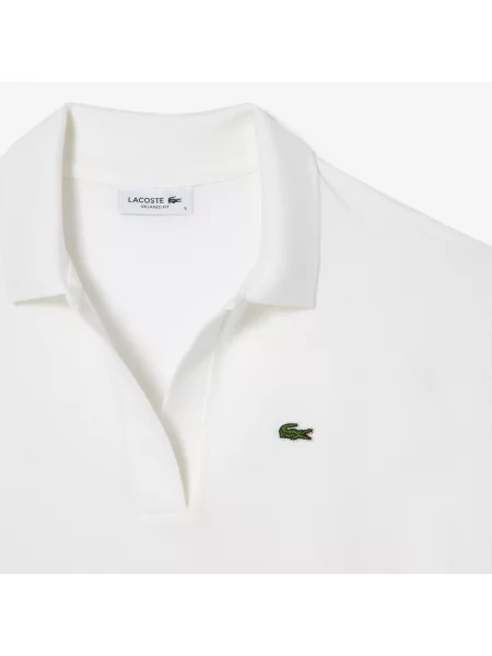 Lacoste Koszulka Polo Z Lejącej Piki biała
