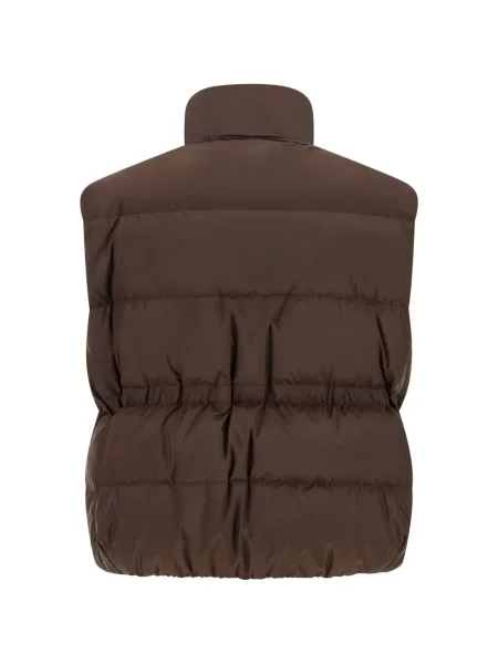 Matlasat vestă Brunello Cucinelli maro