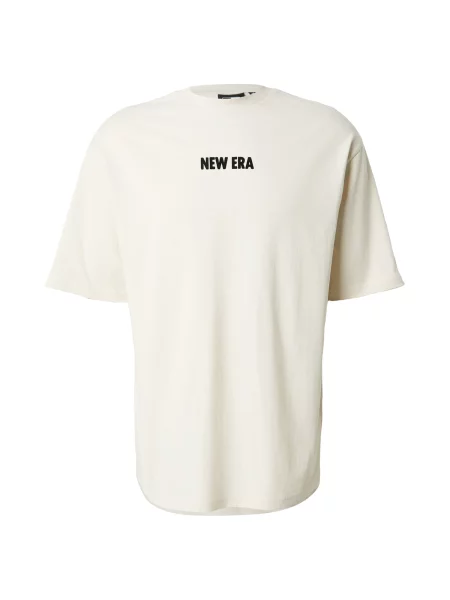 NEW ERA Tricou fildeş negru