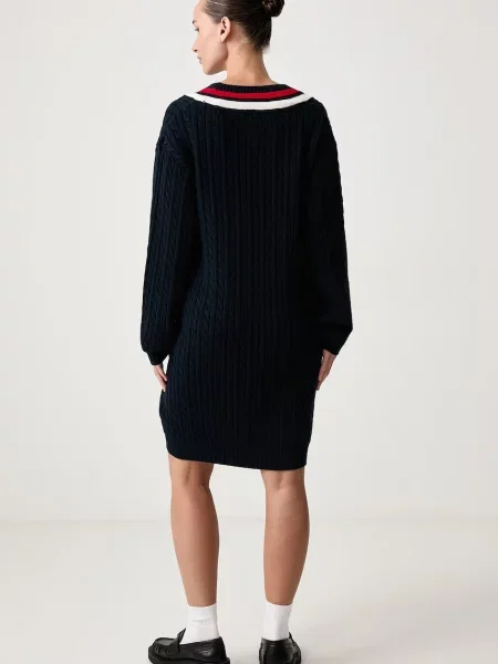 Tommy Jeans sukienka granatowa