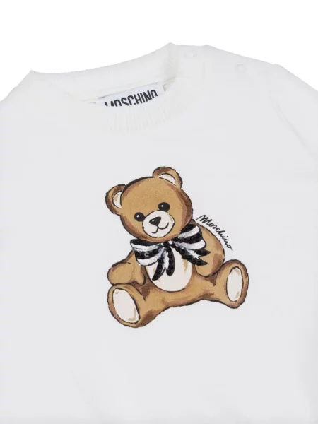 Bluza dziecięca Moschino biała
