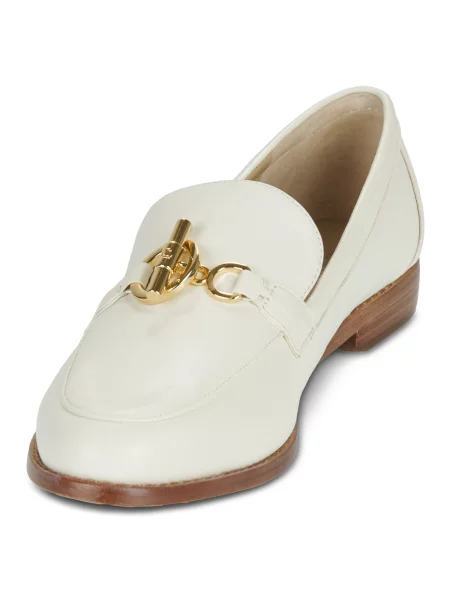 Pantofi loafer Lauren Ralph Lauren alb