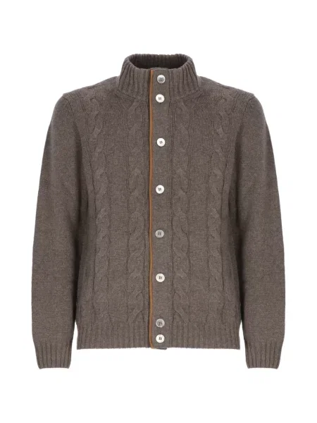 Cardigan Della Ciana tricotate maro