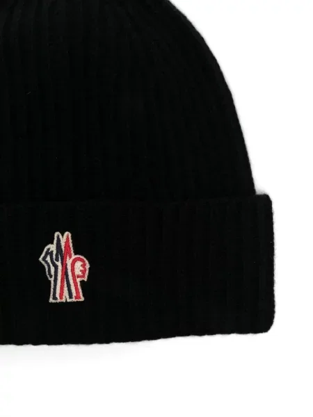 Dětské čepice Moncler Enfant černý