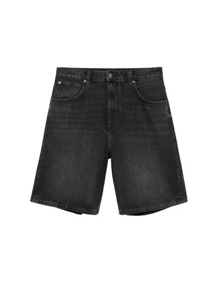 Pull&Bear Pantaloni negru