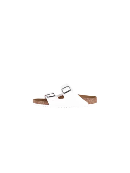 Klapki BIRKENSTOCK Arizona BF Narrow white białe