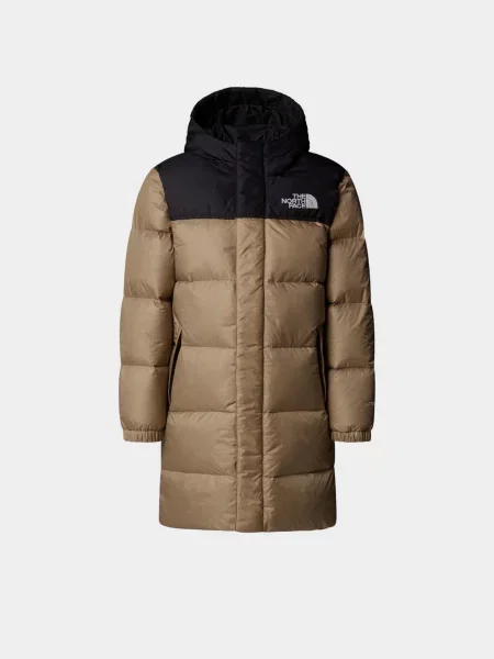 Дитячий Пуховик The North Face коричневий