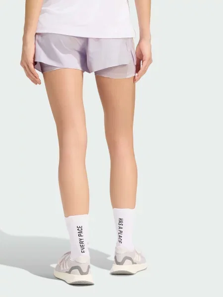 Спортивные шорты Adidas фиолетовые