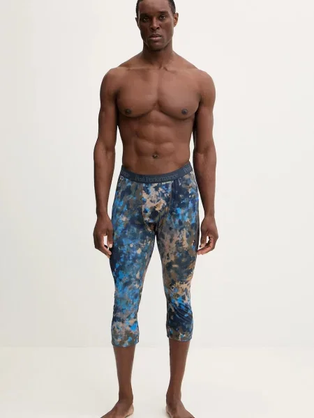 Peak Performance legginsy funkcyjne AOP zielony