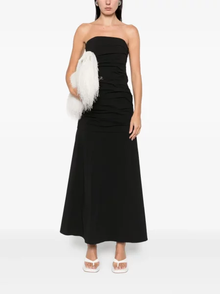 Rochie maxi St. Agni de costum negru