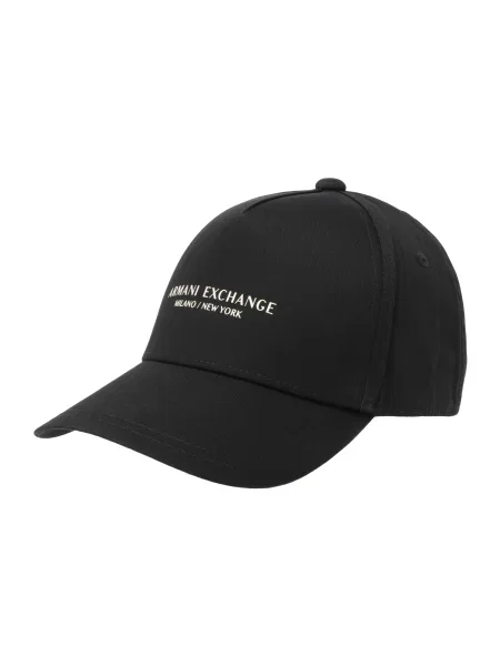 ARMANI EXCHANGE Șapcă crem negru