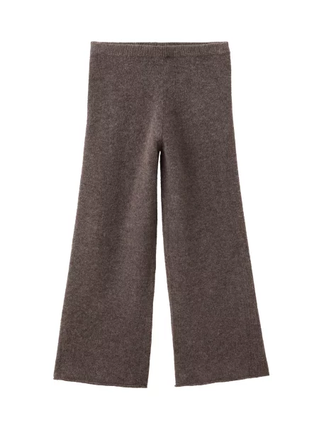 MANGO KIDS Pantaloni NINAP ciocolatiu
