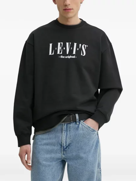 Scurt pantaloni scurți Levi's® cu broderie cu dungi alb