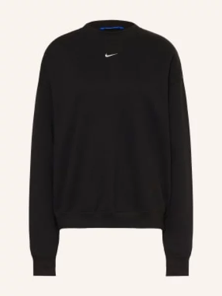 Fleecová fleecová mikina Nike bílá