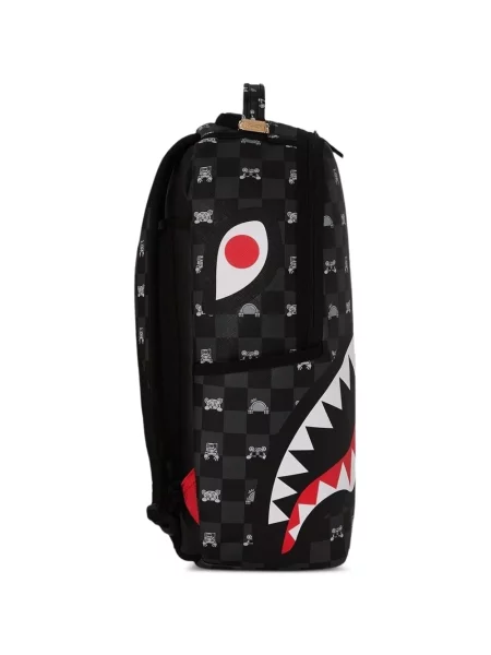 Ruksak Sprayground karirani crna