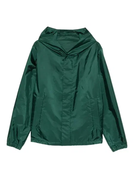 Geacă Moncler cu glugă verde